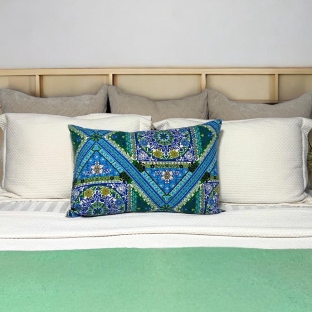 Vintage 60’s Handmade Pillow Sham